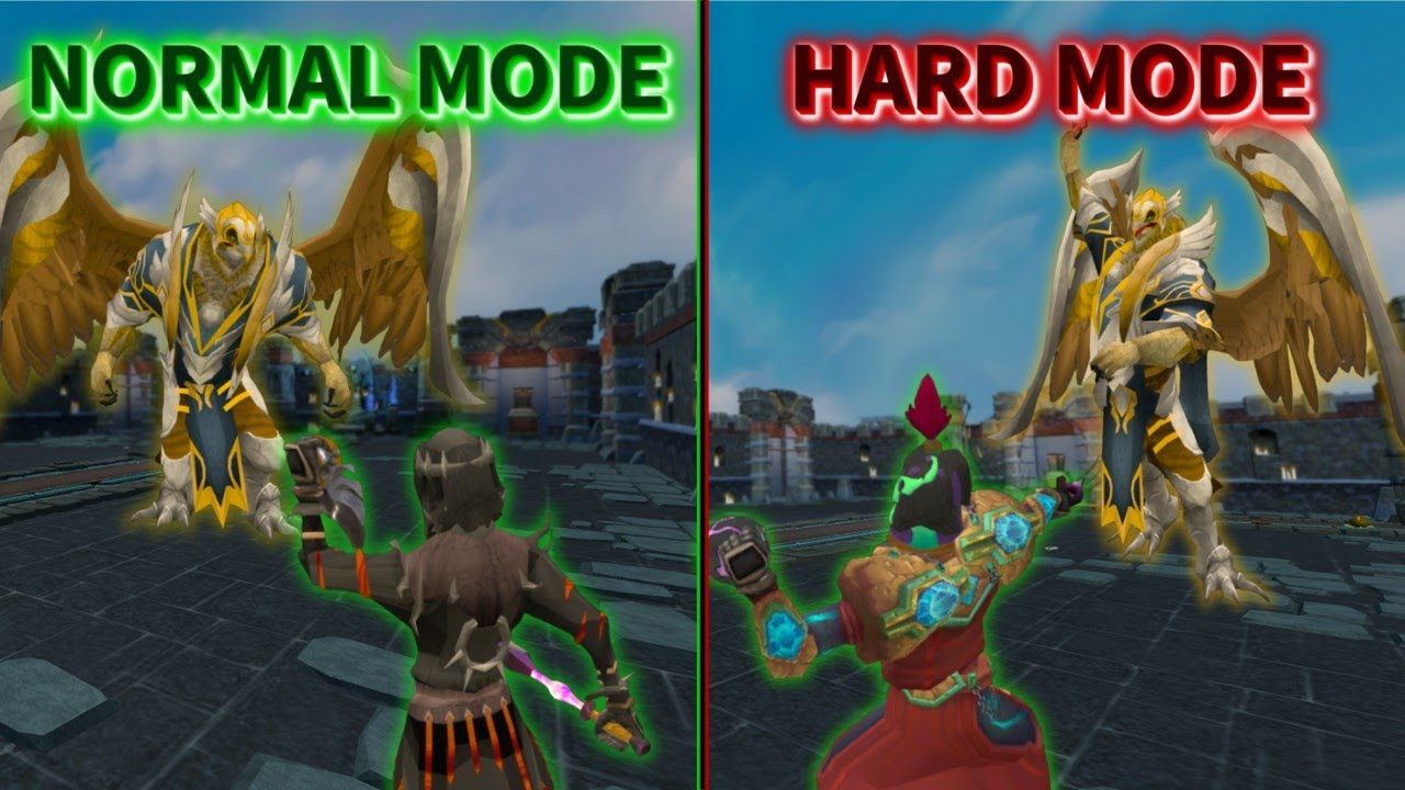AFK Normal Mode & Hard Mode Kree'arra Easily || RuneScape 3 ||