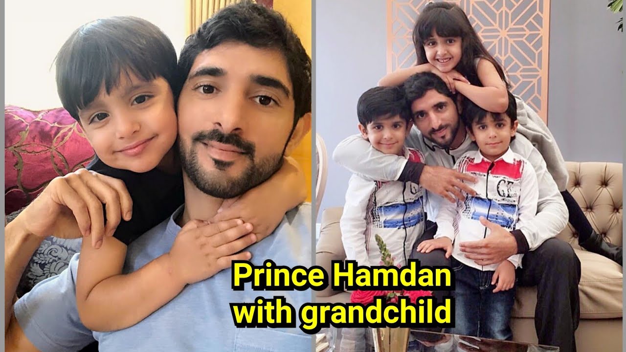 Sheikh Hamdan with niece and nephew เจ้าชายกับหลานๆ น่ารักมาก ภาค1