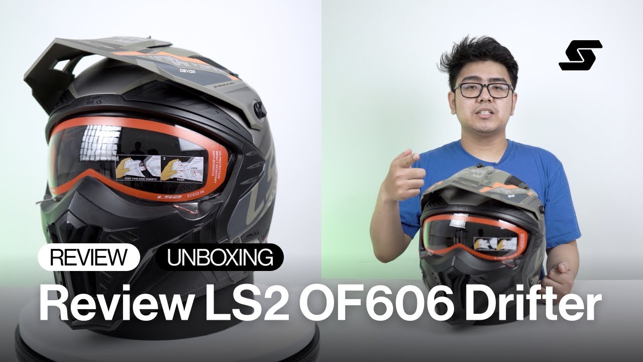 REVIEW HELM LS2 OF606 DRIFTER! #helmet #helmetloversindonesia #ls2