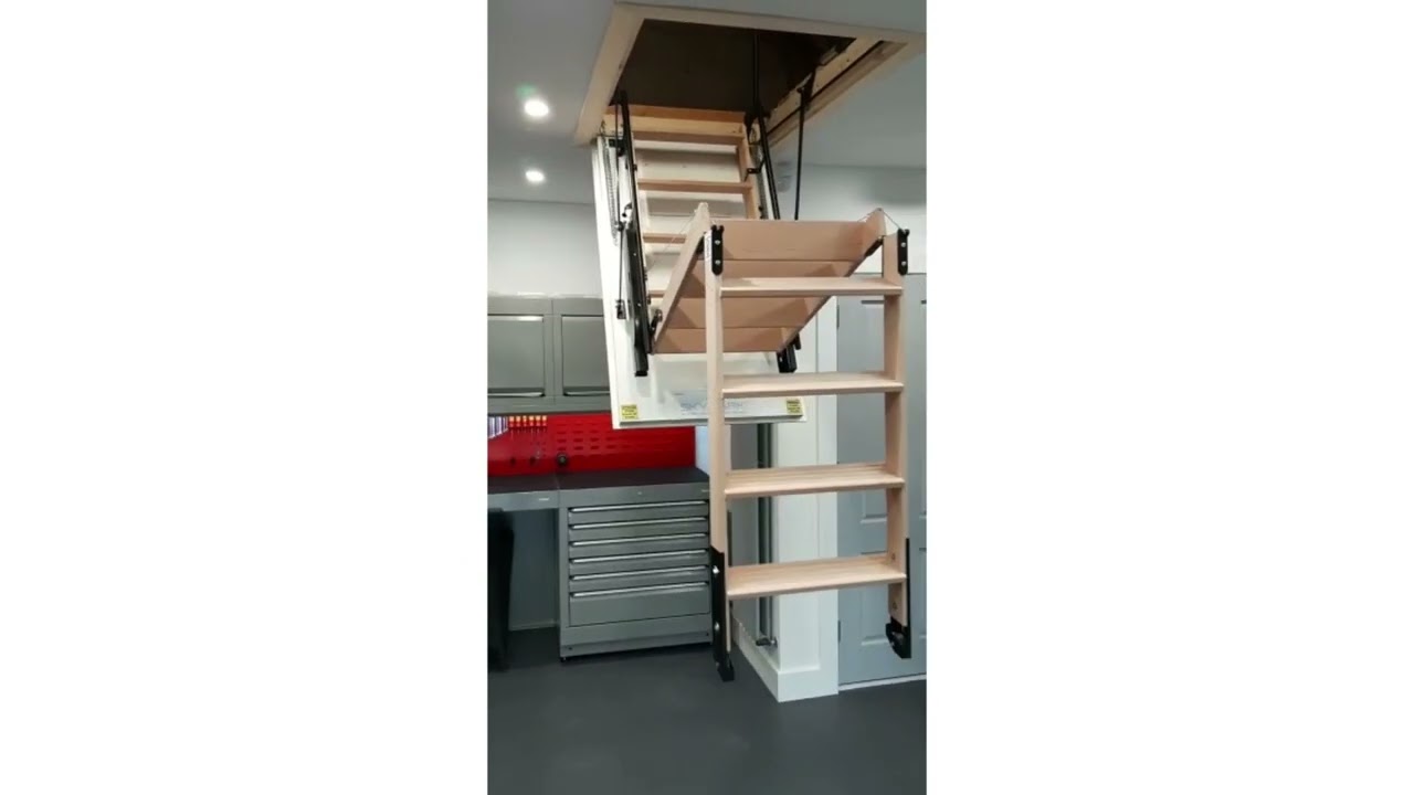 Skylark Electric Attic Stairs | Product Demonstration
