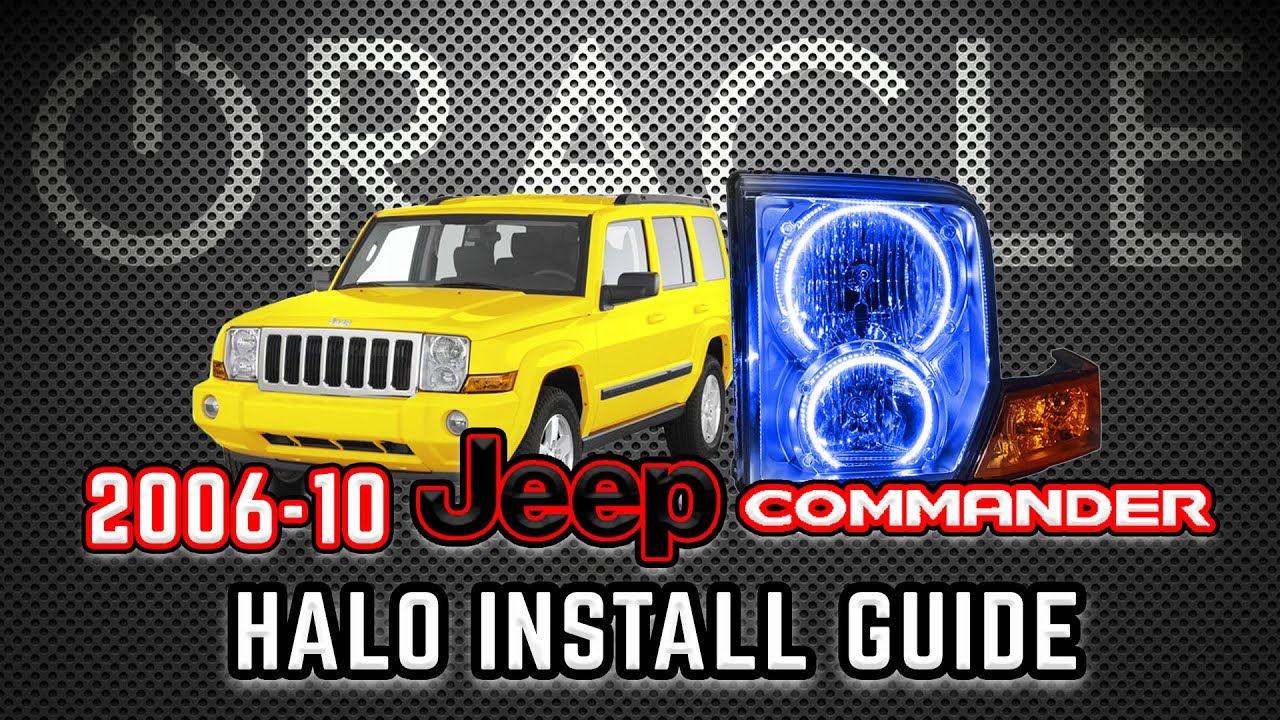 ORACLE Lighting Halo Install Guide - 2006-10 Jeep Commander