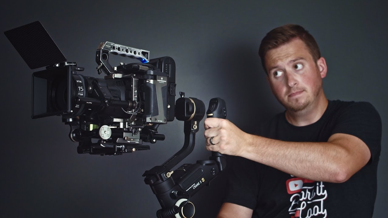 Zhiyun Crane Lab 3S PRO KIT Unboxing | Can It Handle My 14 Pound Blackmagic Pocket 6K Rig?!