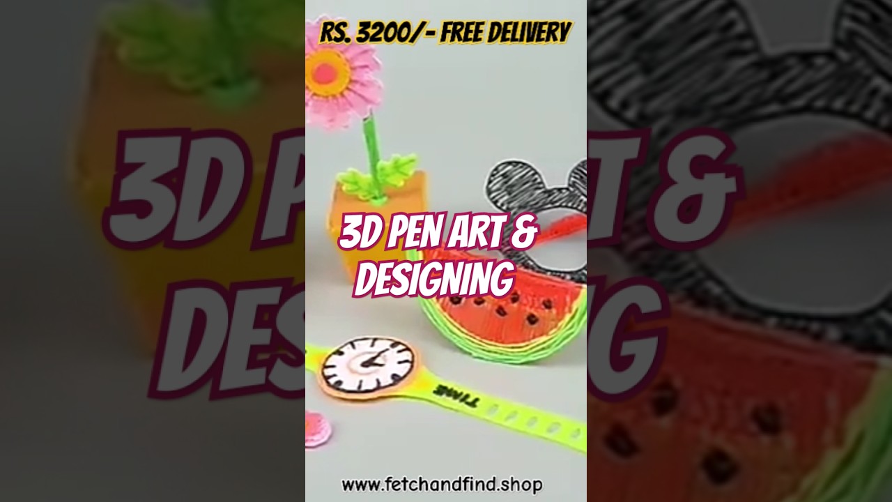 3D Pen For Art Design 😍 