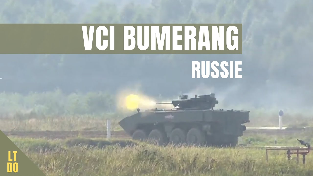 Véhicule de combat d'infanterie russe Bumerang