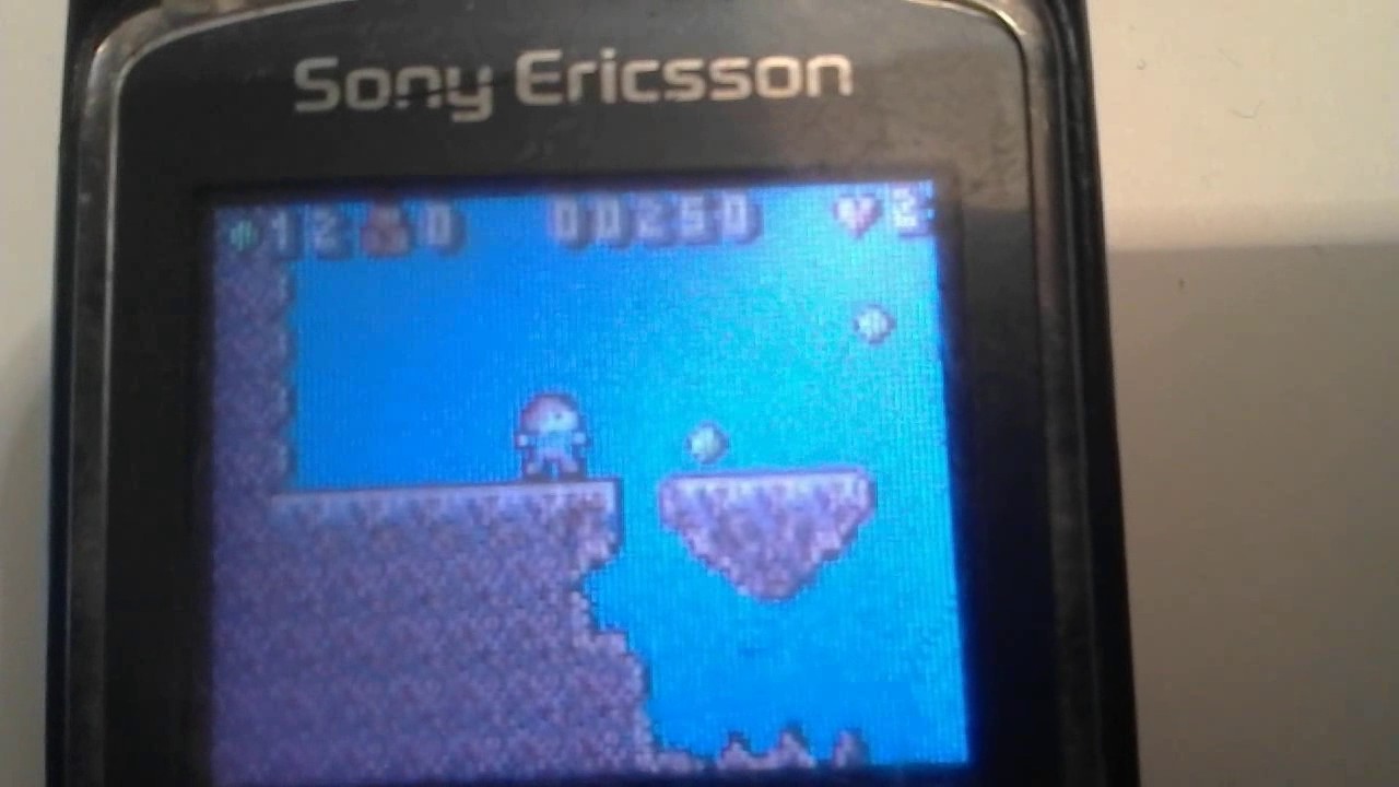 Deep Abyss gameplay on Sony Ericsson t290i mophun game  101x80 screen