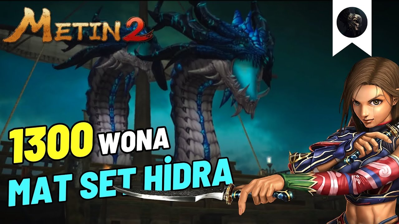 MAT SET İLE HİDRA KESİMİ | HİDRA'DA HASAR NASIL ARTAR ? | TÜM DETAYLARIYLA HİDRA | METİN2 TR