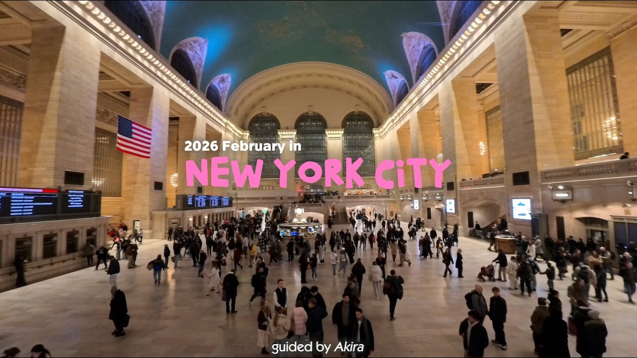 2月のニューヨーク街歩き⛄️｜Strolling Around New York City in Winter❄️