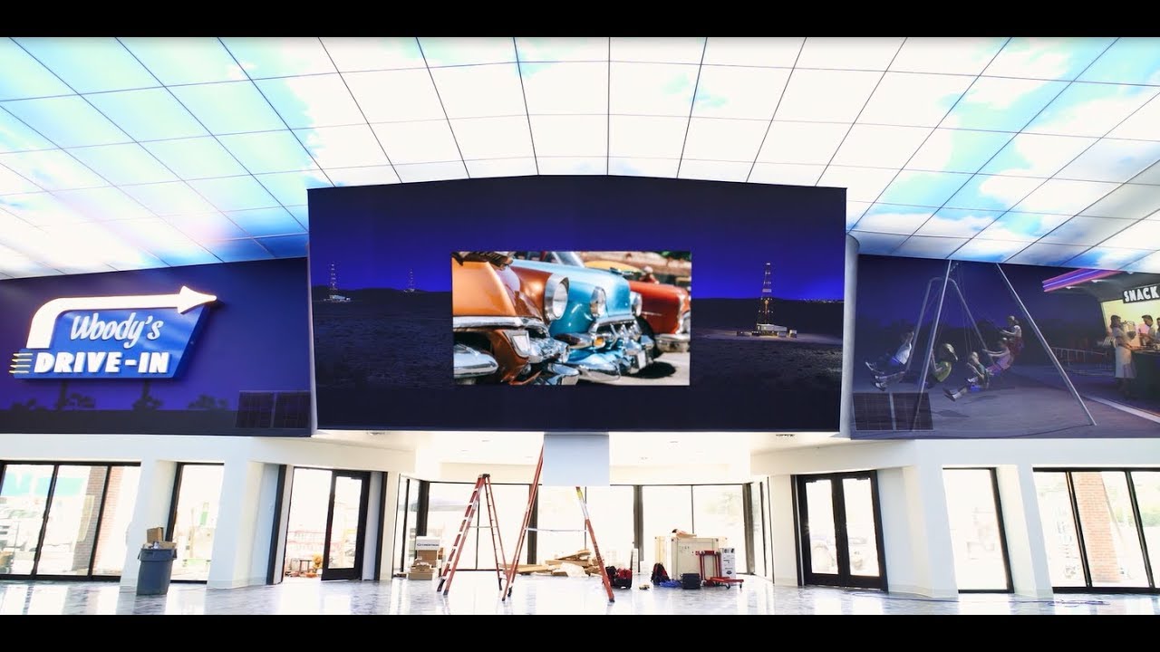7x7 LED Videowall Installation at Museum (Convergent)