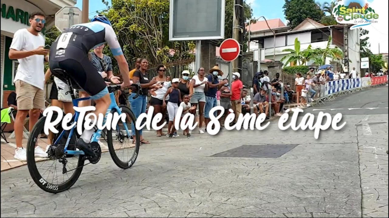 Retour en images sur « le mur de Saint-Claude », 8ème étape du 70ème Tour Cycliste de la Guadeloupe