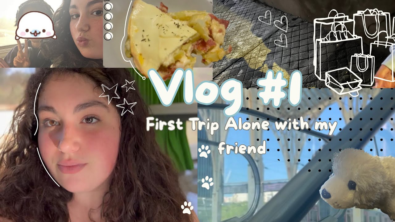 FIRST VLOG!  First Trip With My Friend Angel ✨