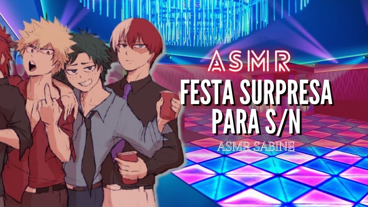 ASMR Festa surpresa e uma confissão inesperada!😱