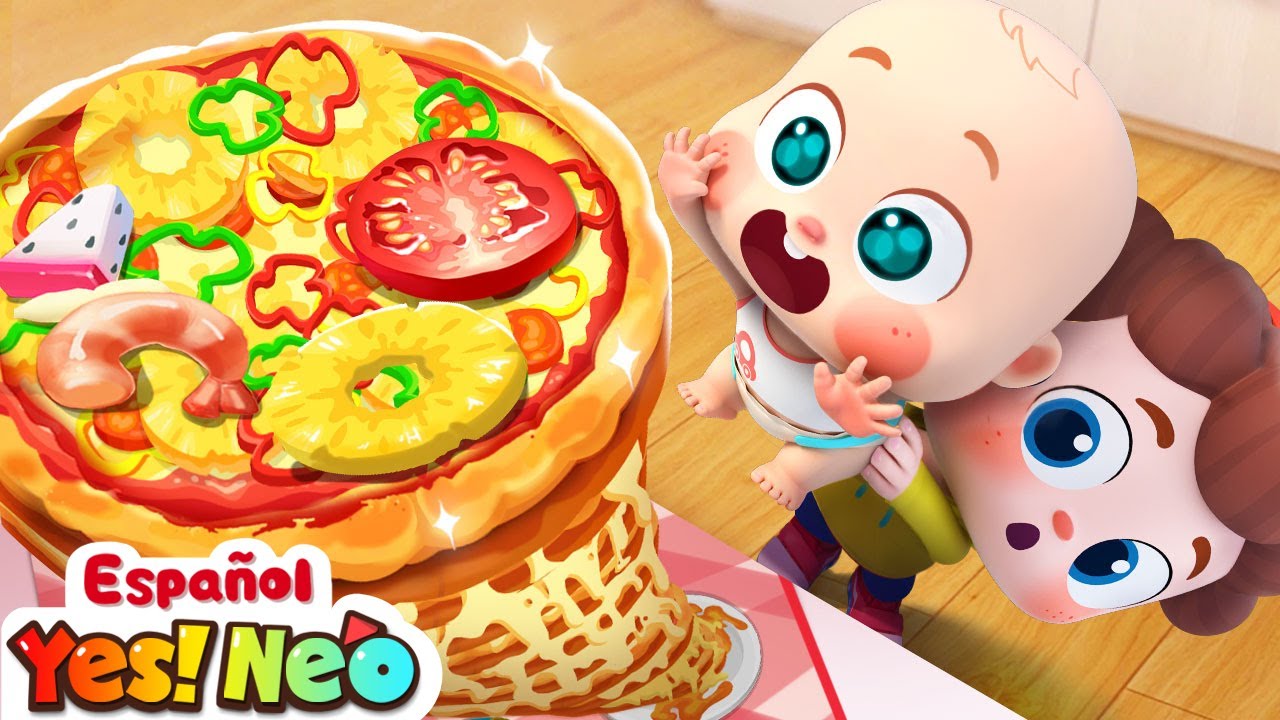 Fiesta de la Pizza | Yes! Neo | Canciones Infantiles | BabyBus en Espa&ntilde;ol