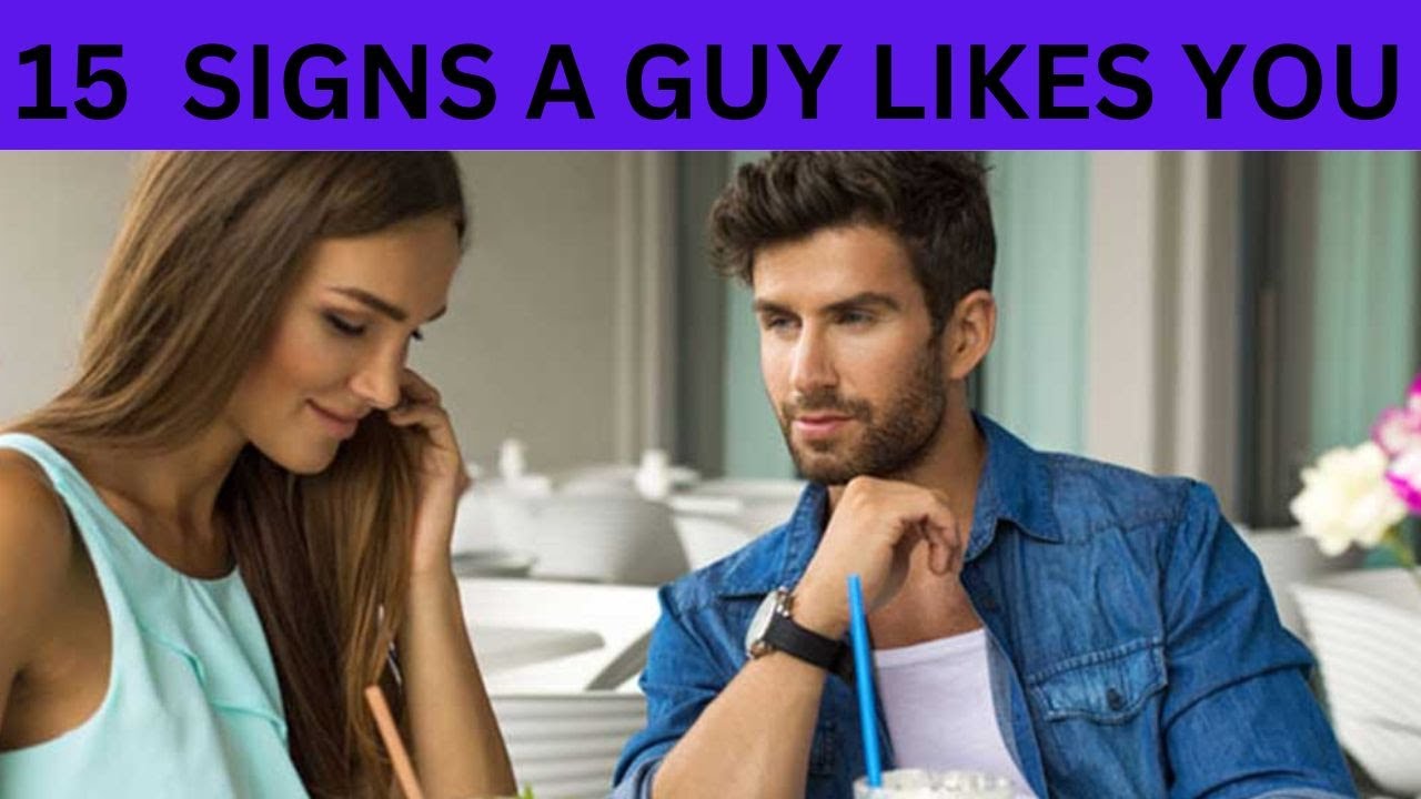 15 Signs a Guy Likes You -  He's Interested