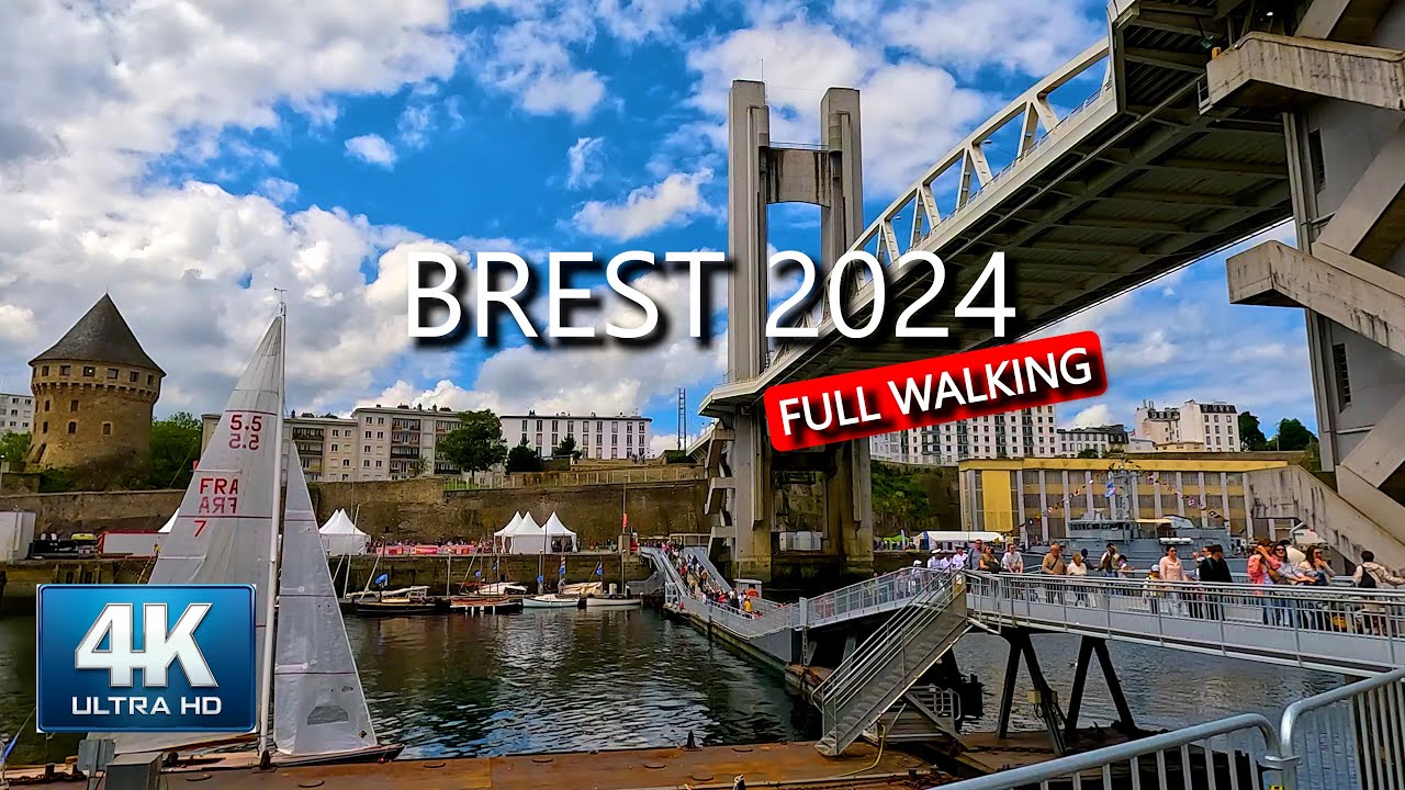[4K]🌞Achieve Ultimate Walking in Brest | Full Version | HDR 60fps
