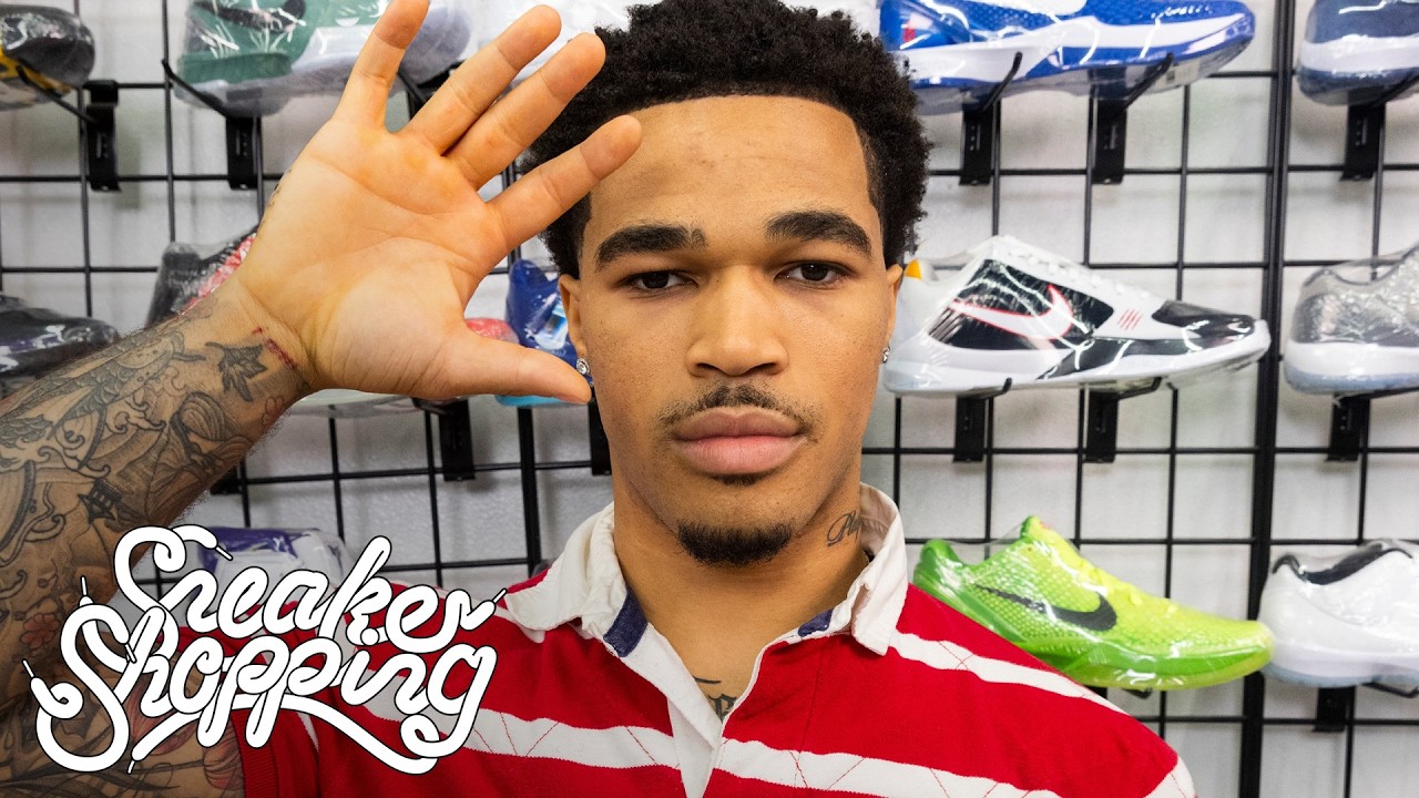 PlaqueBoyMax Goes Sneaker Shopping With Complex