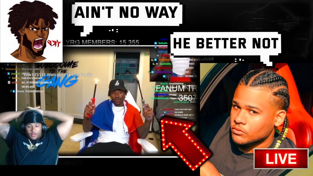 YourRAGE Reacts To Fanun Being Fed up at Duke For Playing With His Flag *INTENSE*
