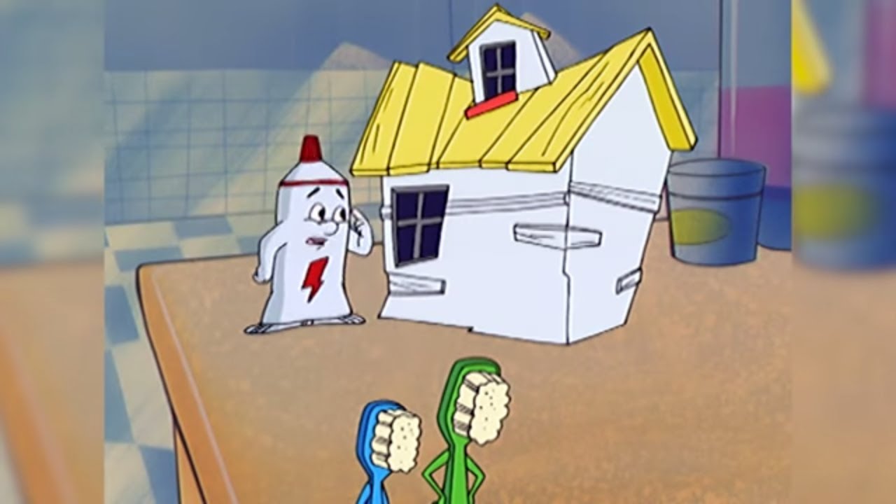 The Toothbrush House - Toothbrush Family Full Episode - Puddle Jumper Children's Animation