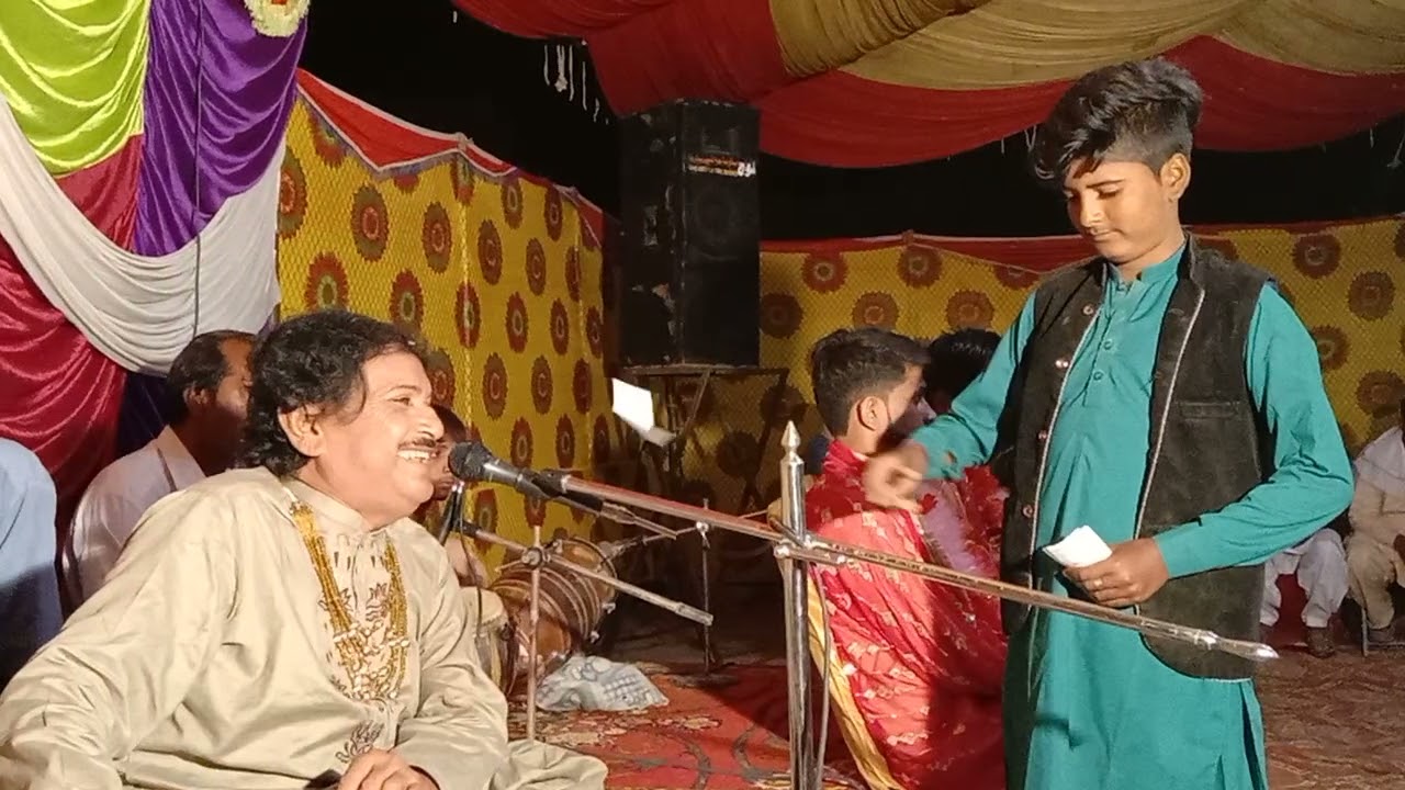 sakhawat Hussain dadhi jalal Pur Pir wala program Medi bah chumde saraiki song