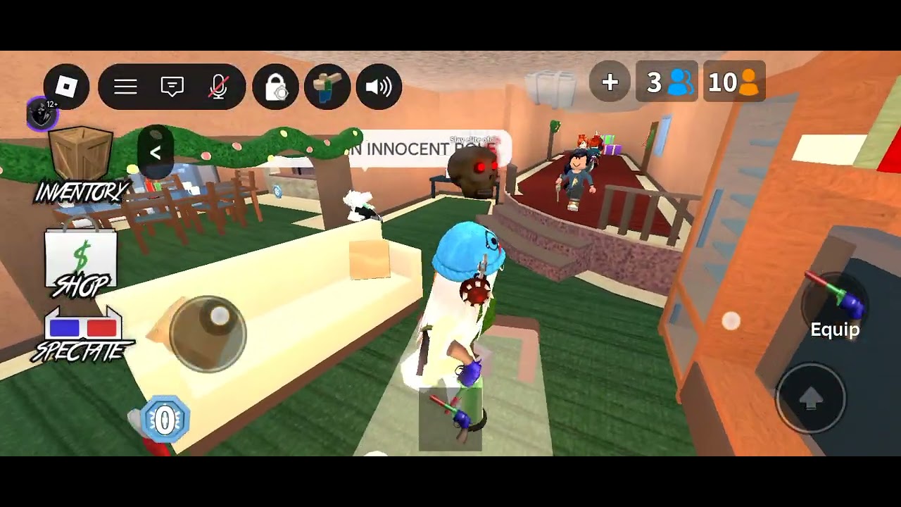 Playing mm2 with my real fans 😊