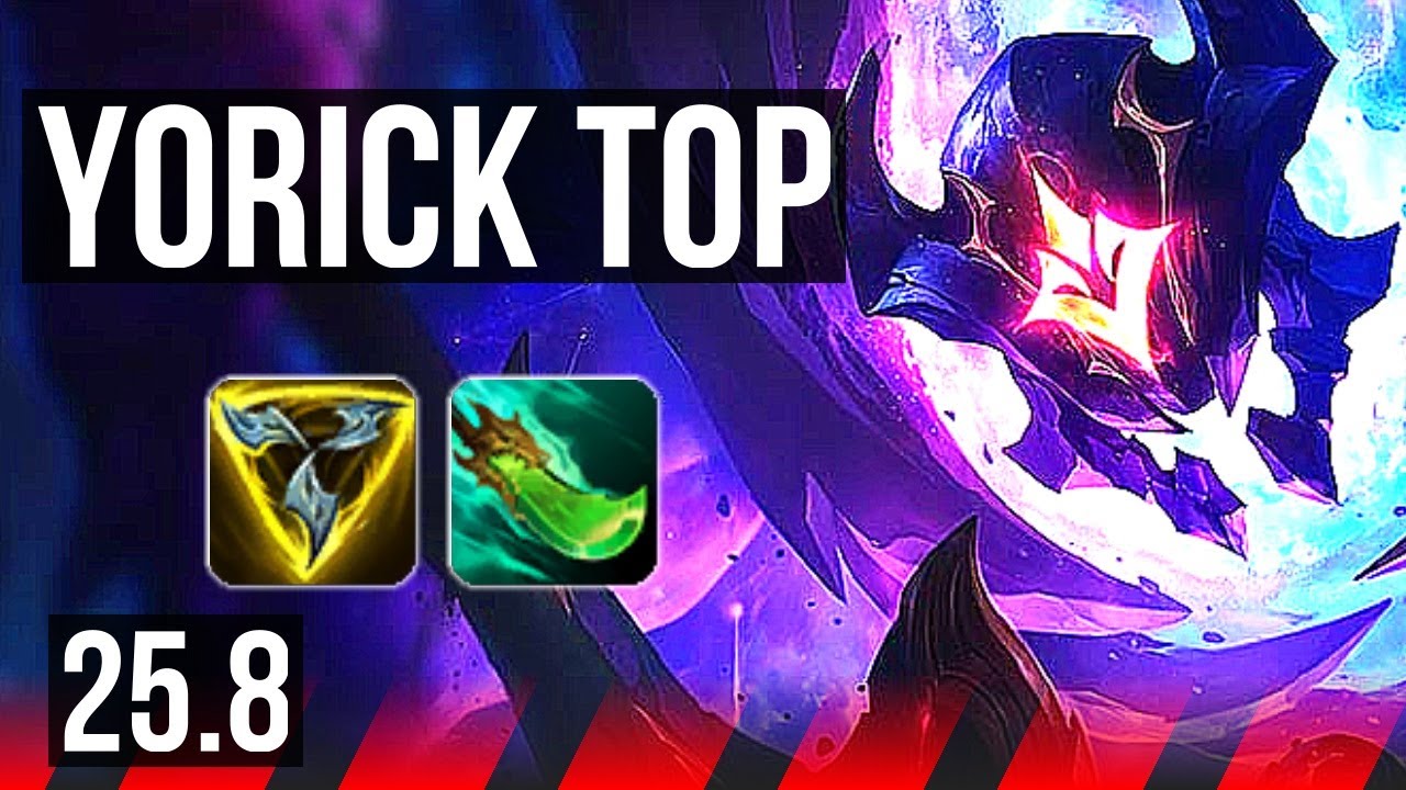 YORICK vs RIVEN (TOP) | KR Grandmaster | 25.8
