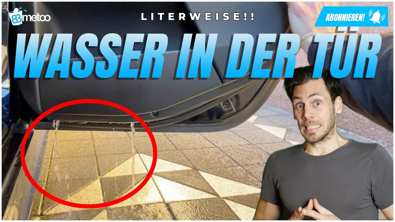 Richtiger PFUSCH! Wasser in der Tür im BMW E60!