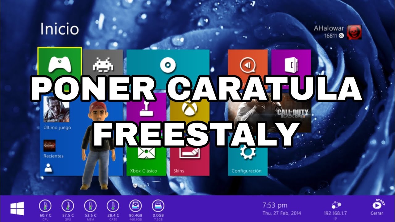 COMO PONER CARATULA EN FREESTALY DESDE CELULAR Y PC