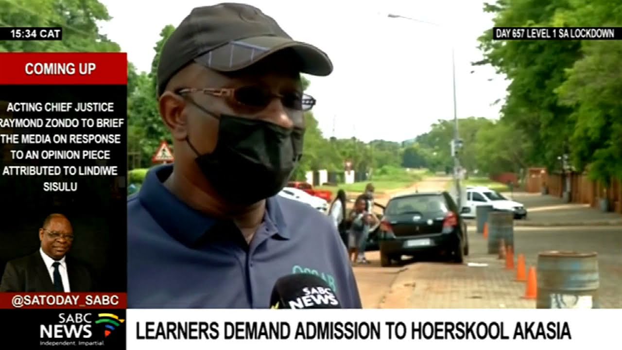 Back To School | Learners demand to be placed at a Pretoria school