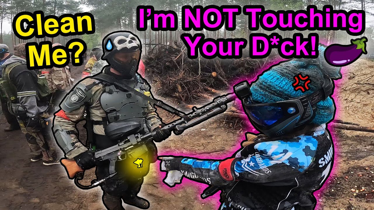 He Took a Shot to the 🍆&hellip; Her Reaction 😬 Paintball Shenanigans (Part 114)