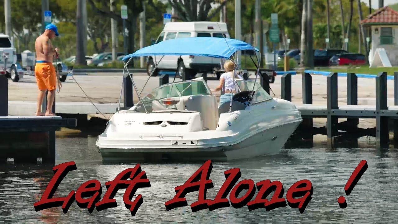 Premature Evacuation ! Black Point Marina Boat Ramps in Miami, Florida (Boat Fails)