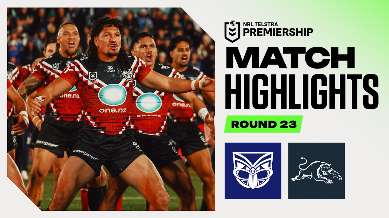 NRL 2026 | Warriors v Panthers | Match Highlights | Round 23