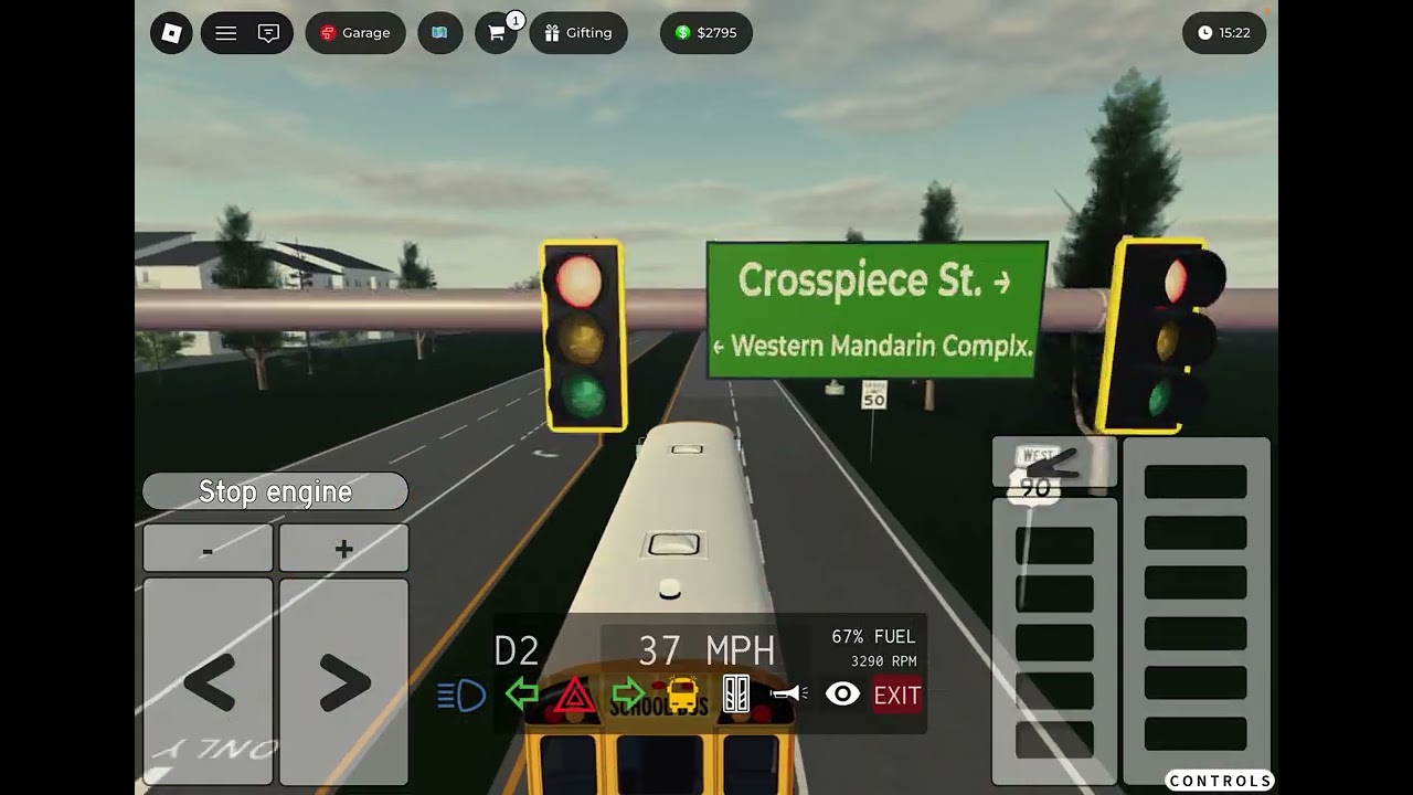 Doing a school Bus Roleplay 