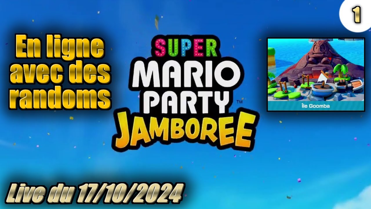 [VOD 17/10/2024] → Découverte de Super Mario Party Jamboree [SMPJ 1re]