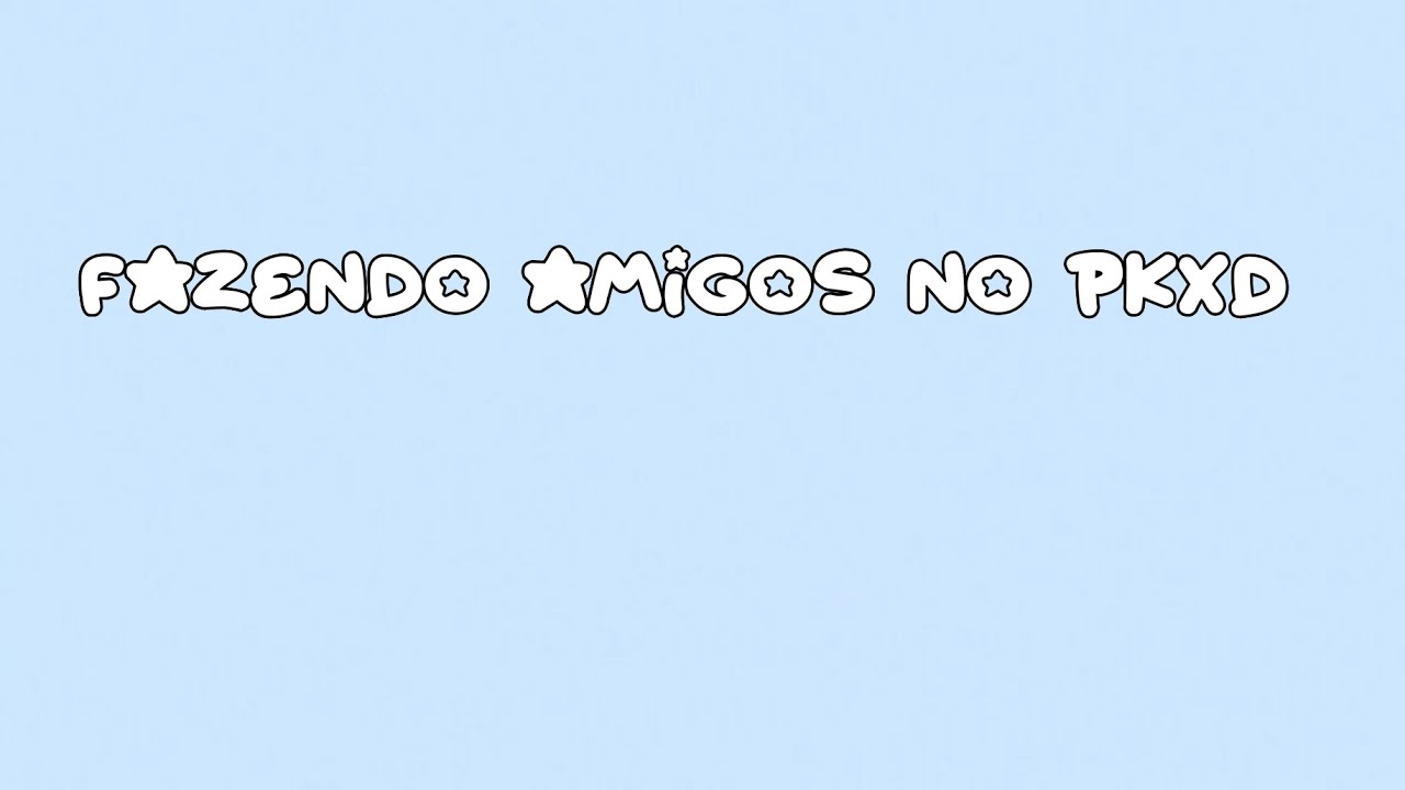 Fazendo amigos no PKXD! 