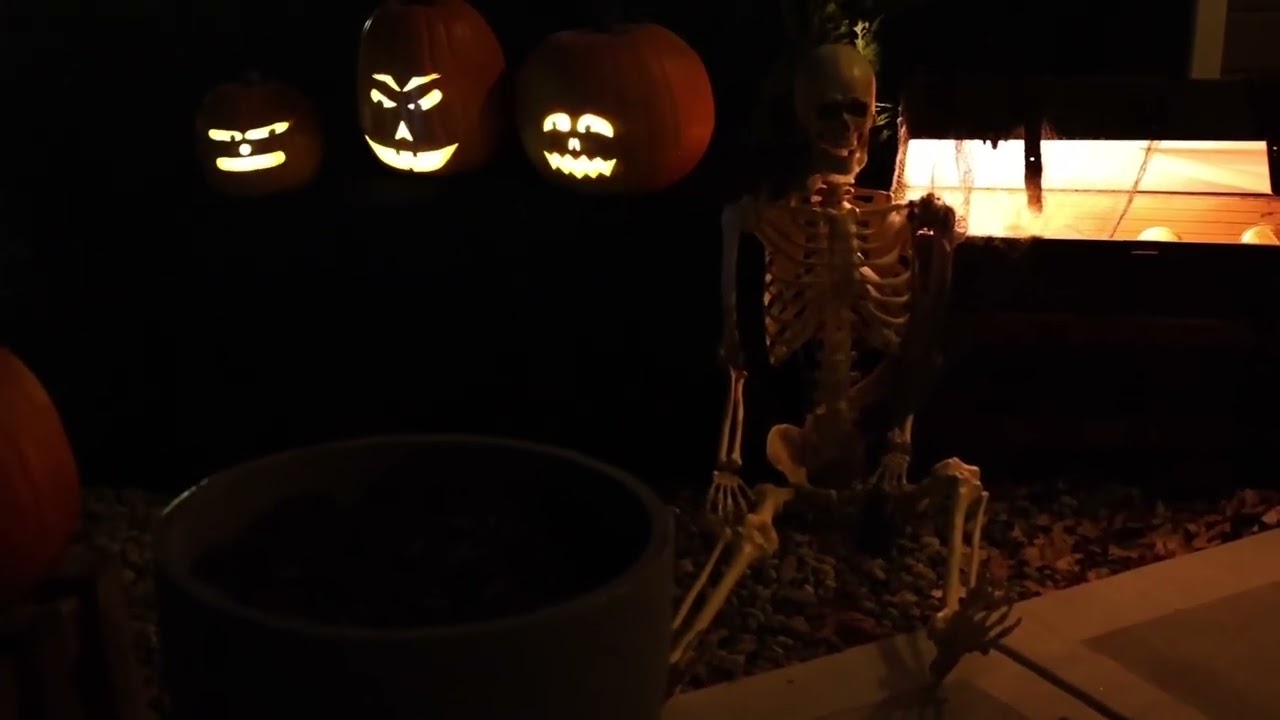 Pirates of the Caribbean Themed Halloween Display