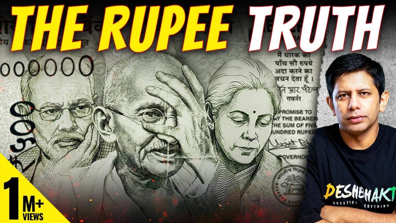 Rupee's Record Collapse Exposes THREE BIG LIES About The Indian Economy & Modi Govt | Akash Banerjee