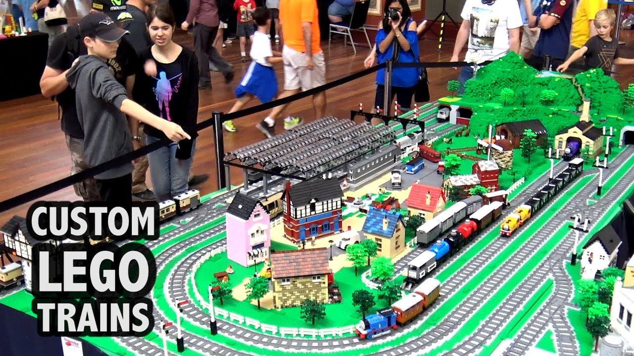 LEGO Island of Sodor Custom Train City | Brickvention 2019