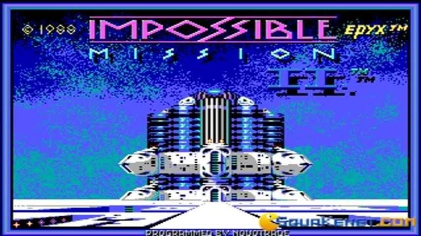 Impossible Mission 2 gameplay (PC Game, 1988)