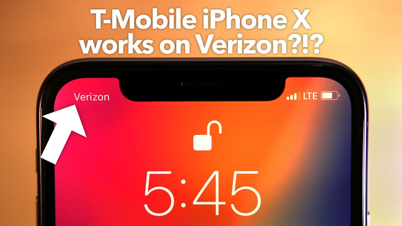 T-Mobile iPhone X Works on Verizon!?!?