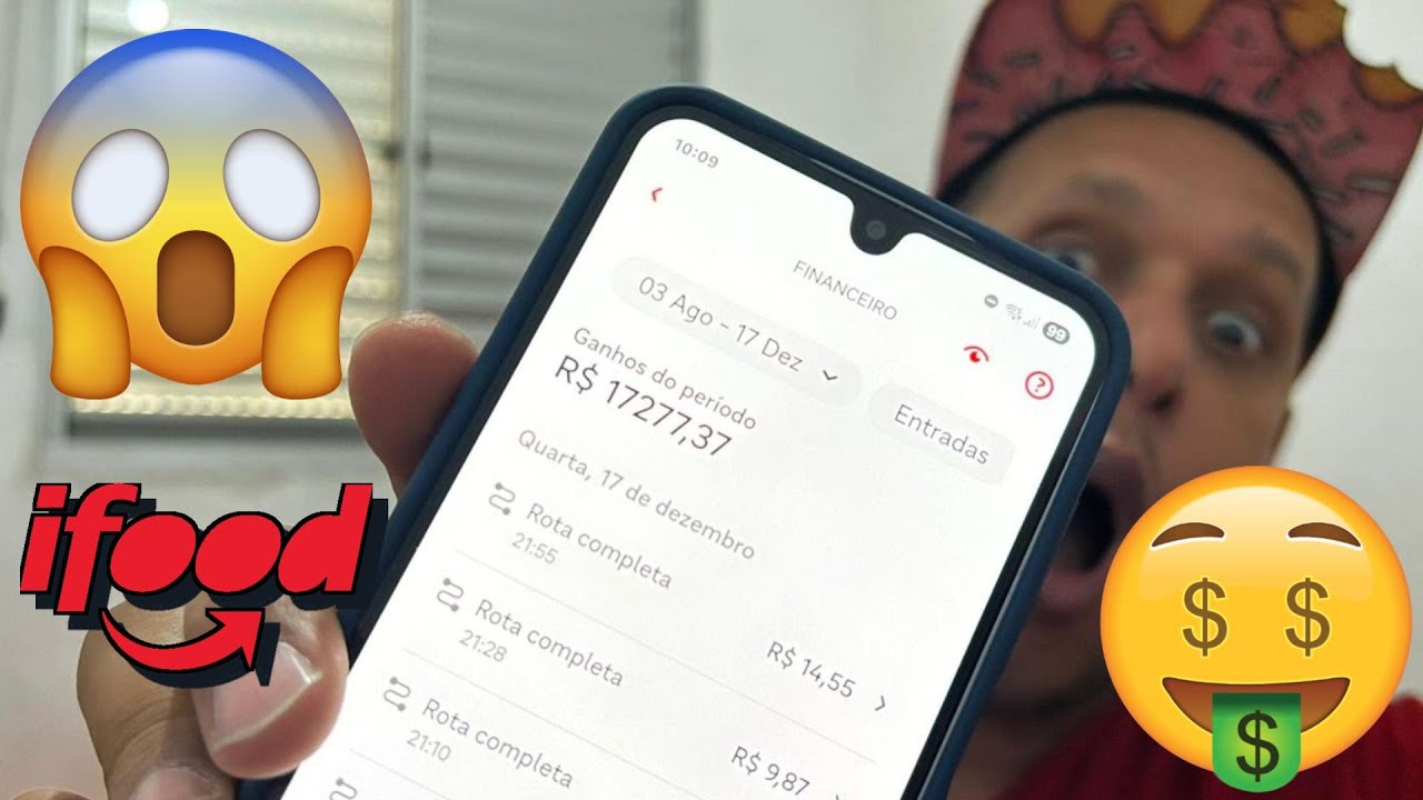 QUANTO GANHA UM ENTREGADOR IFOOD | O CURIOSO MANEIRAS