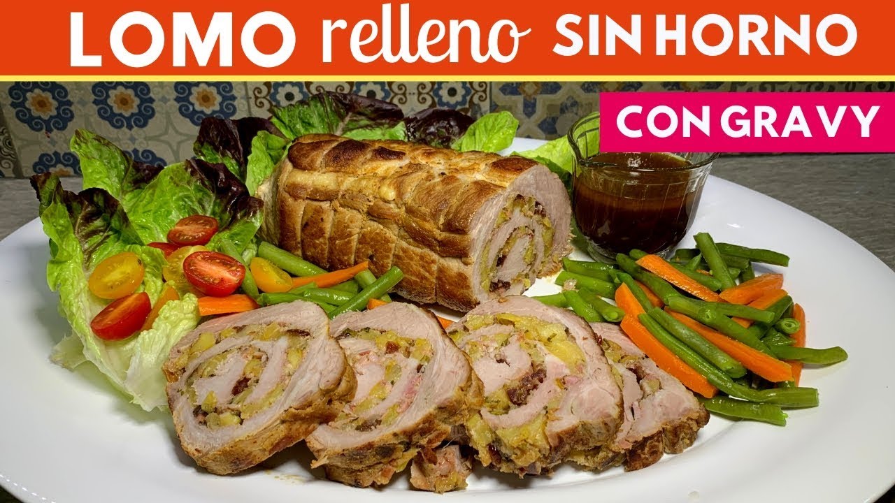 Lomo relleno FÁCIL  y SIN HORNO | Cocina de Addy