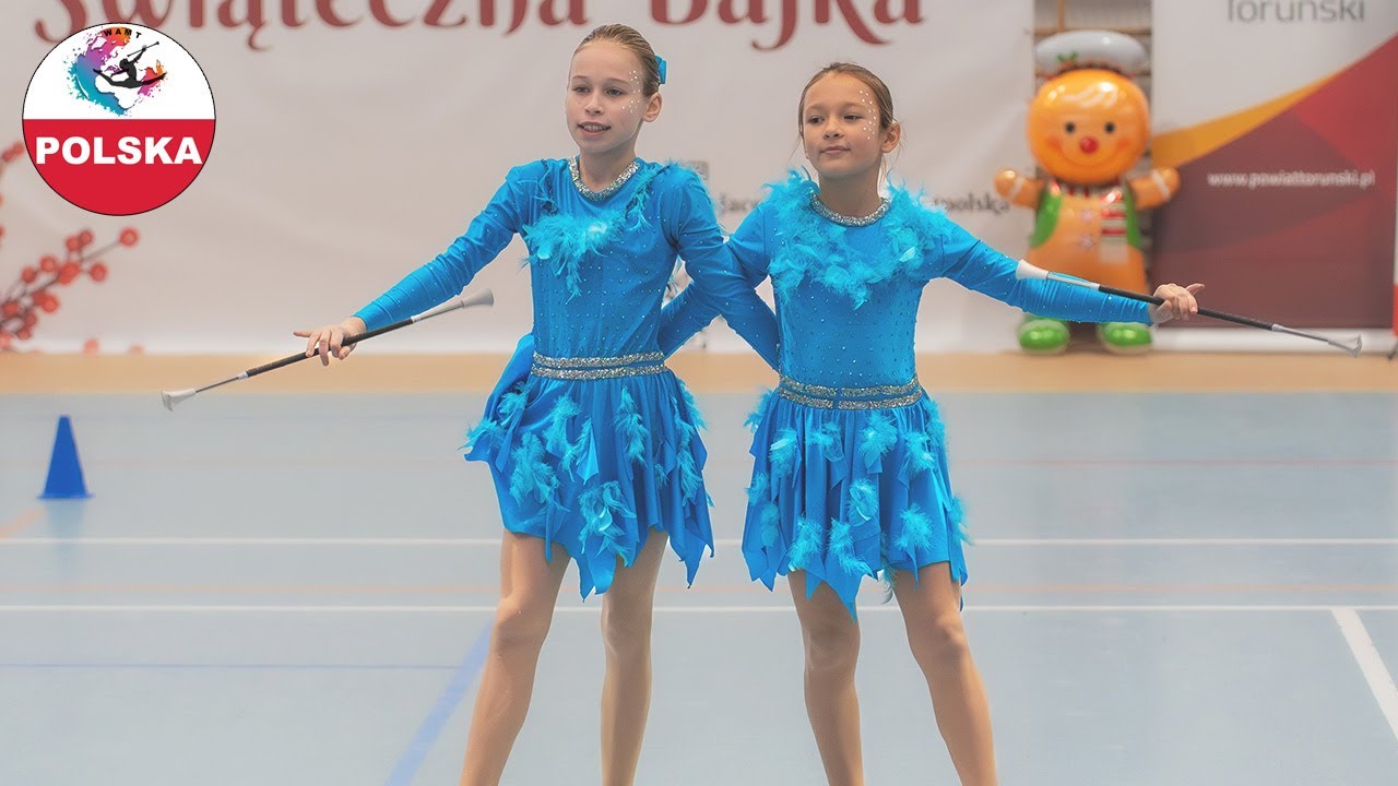 DUO/TRIO BATON KADETKI - Mażoretki Chełmińskiego Domu Kultury - Świąteczna Bajka 2024 / WAMT Polska