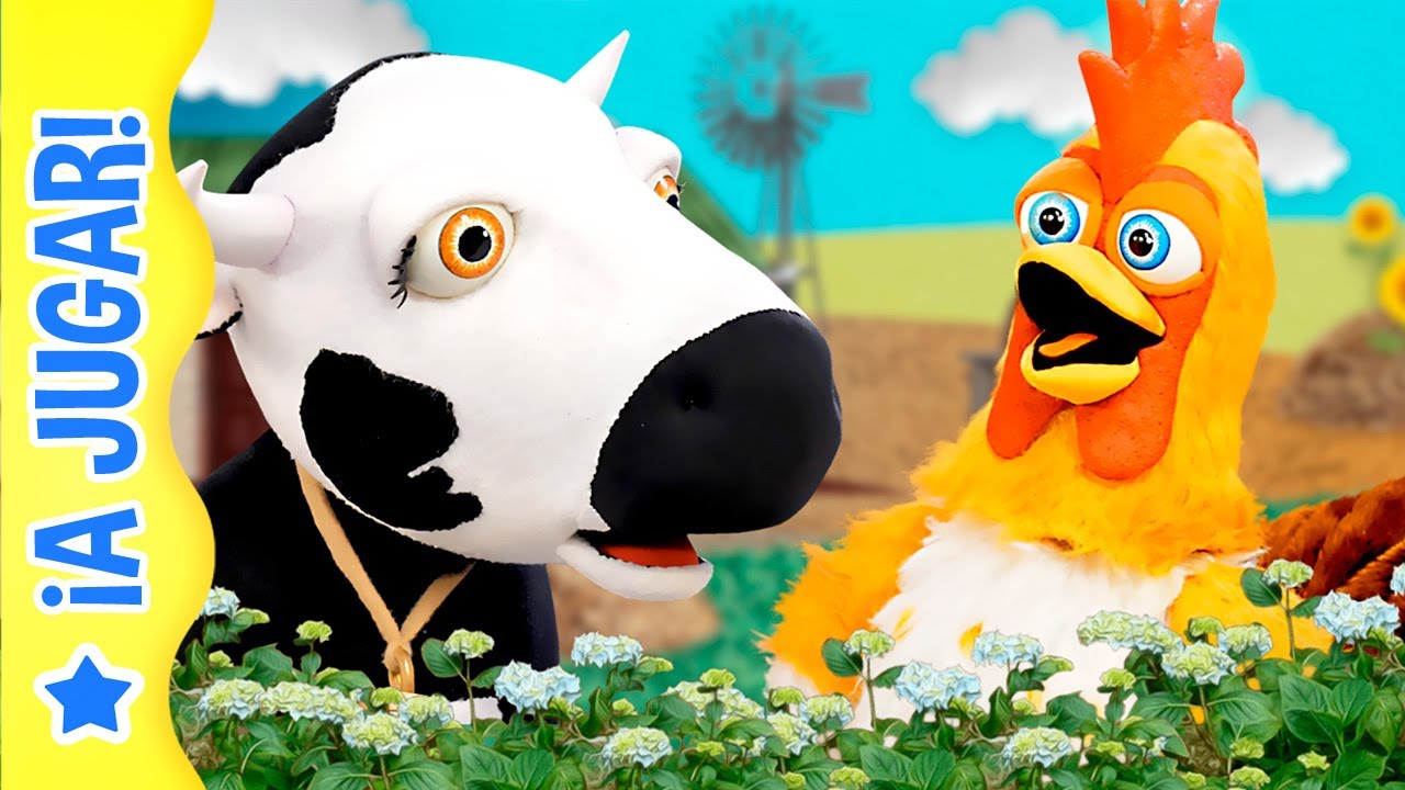 ¡A cantar, Jugar, Aprender y Bailar con las Marionetas de la Granja! #2 🌈MIX 🌈 A JUGAR 🥳