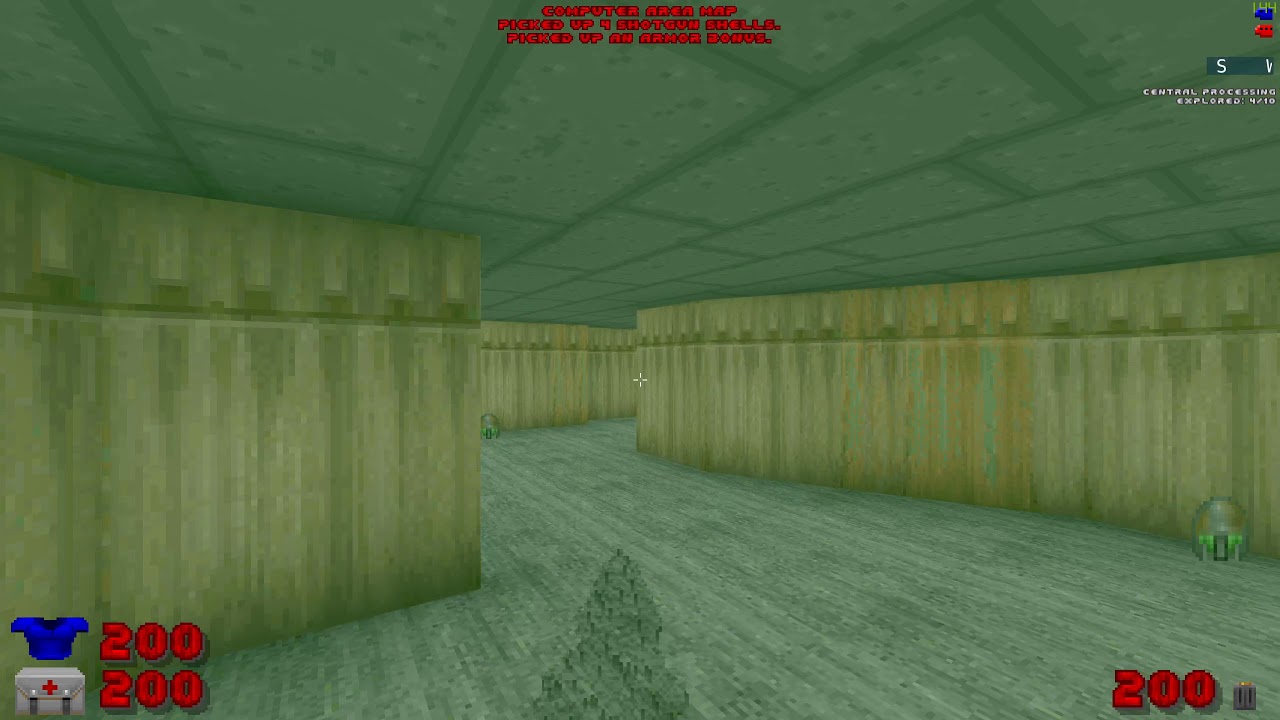Doom - E1M6 all secret locations