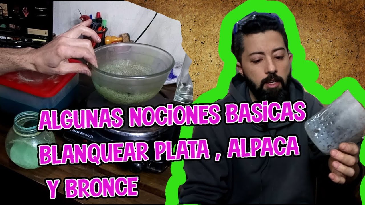 DECAPANTES Y SALES DE BLANQUEO (Para Plata, Alpaca y Bronce)