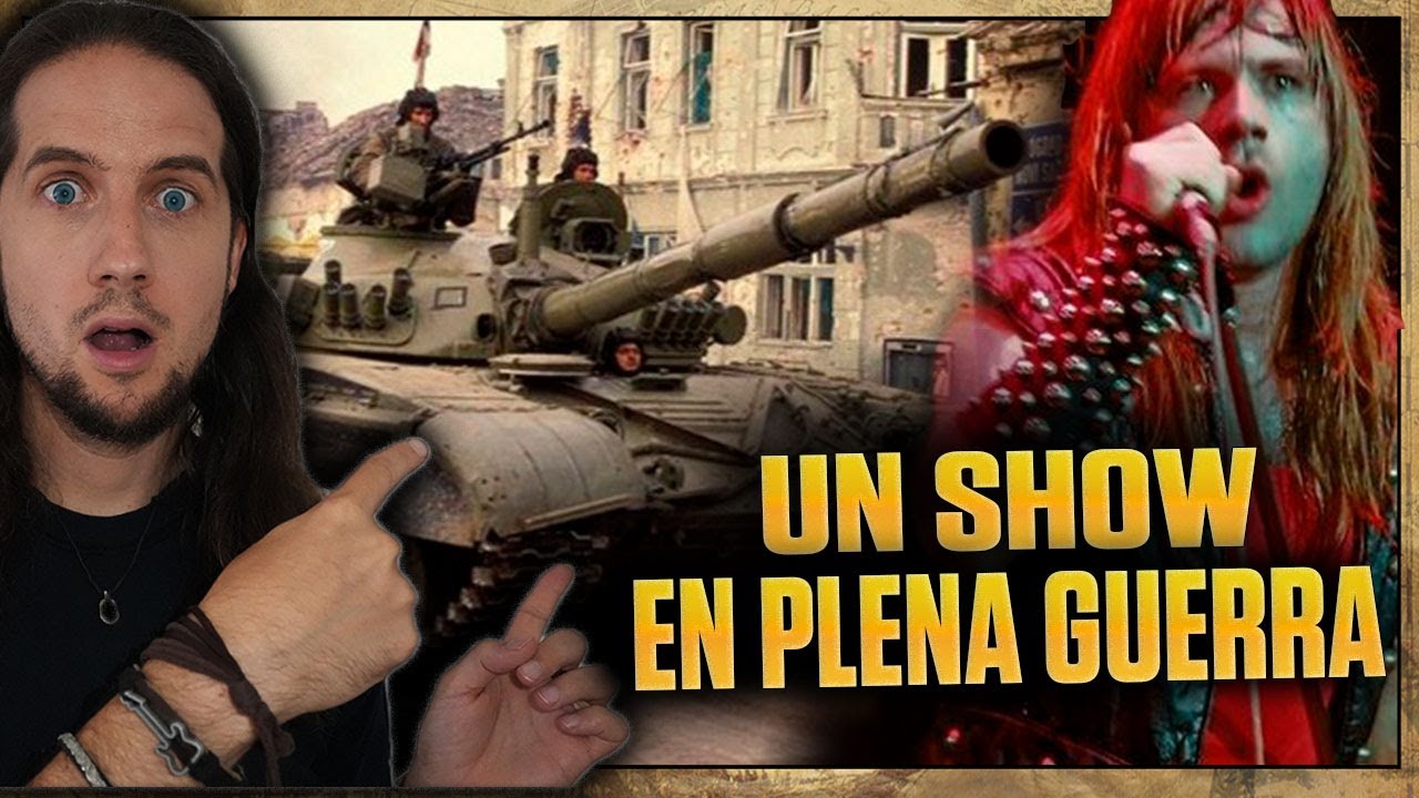 EL CONCIERTO MAS PELIGROSO DEL MUNDO: BRUCE DICKINSON EN EL ASEDIO DE SARAJEVO (GUERRA YUGOSLAVA)