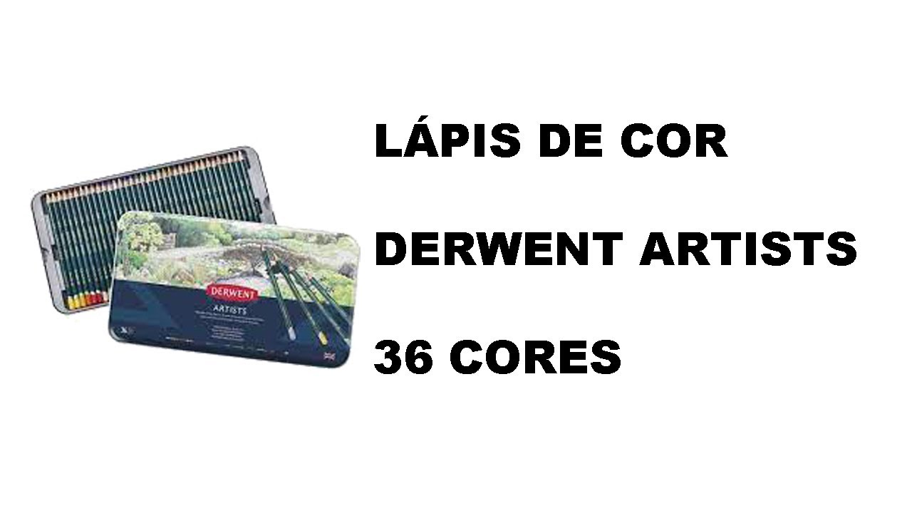 LÁPIS DE COR DERWENT ARTISTS - LAPICES DE COLORES DEWENT - DERWENT COLORED PENCILS