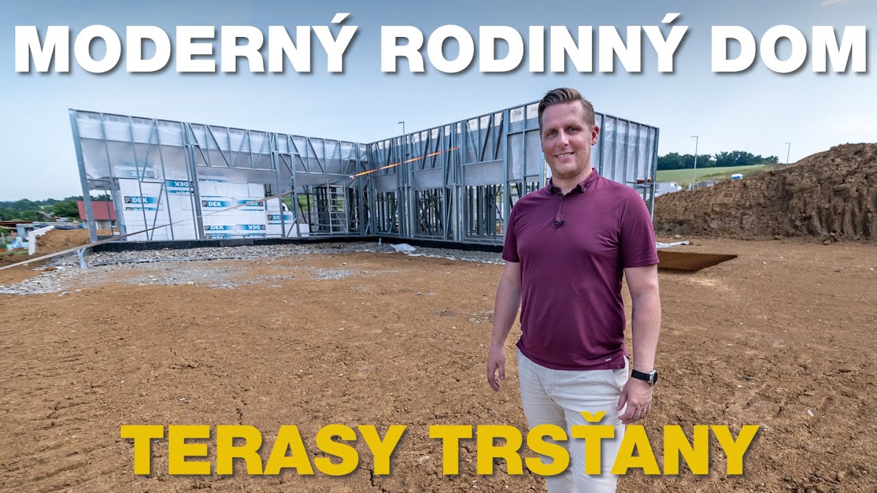 MODERNÝ RODINNÝ DOM L01 V ŠKANDINÁVSKOM ŠTÝLE 100% RECYKLOVATEĽNÝ - KOŠICE OKOLIE - TRSŤANY