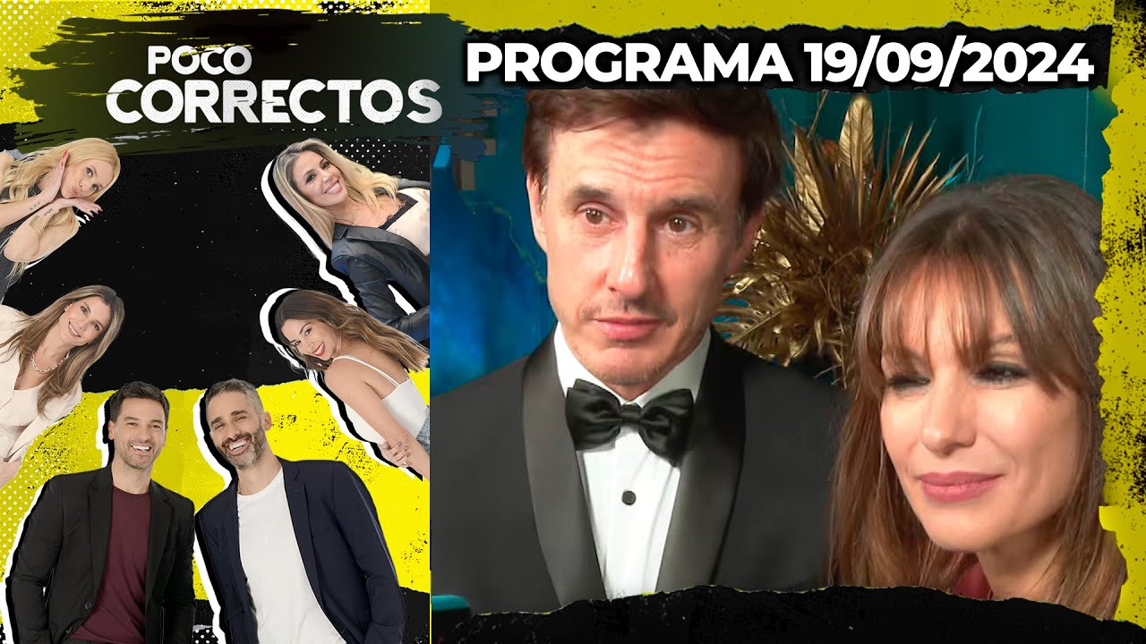 POCO CORRECTOS - Programa 19/09/24 - ROBERTO GARCÍA MORITÁN EN EXCLUSIVA SOBRE LA CRISIS CON PAMPITA