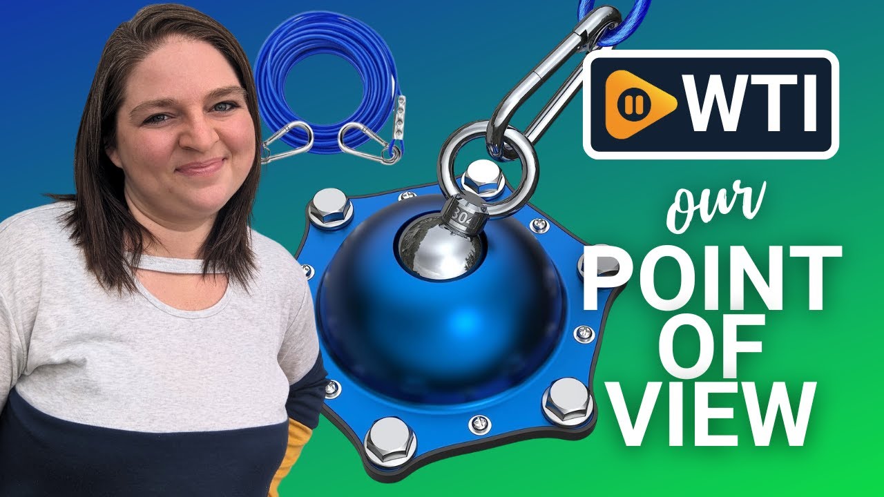 TOPKNOT Dog Tie Out Cable and Stake | Our Point Of View