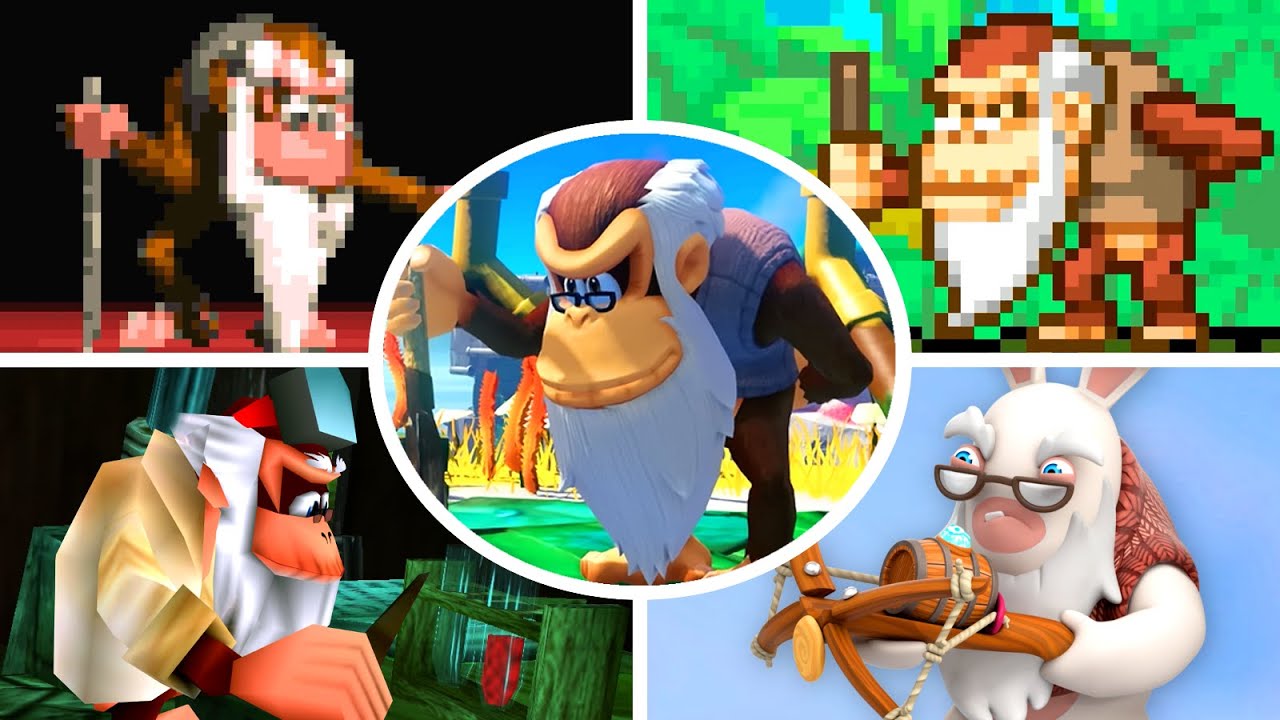 How Cranky Kong Evolved Over Time (1994 - 2026)